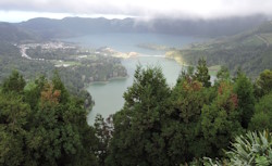 Blue & green lakes in the Sete Cidades